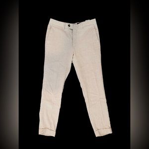 H&M skinny linen trousers US 32R